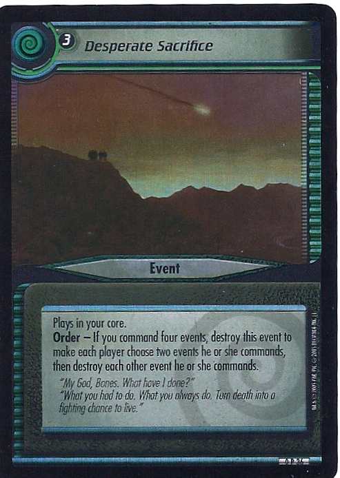 Desperate Sacrifice [Promo]